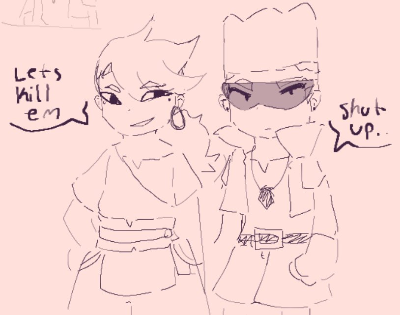 HOWLINGAMBITION's tweet photo. last month #dragonstriker doodles can you believe itzz been almost a month crazy right 💔 these two should get uhh mauled or something https://t.co/lRO6Ka9Op5