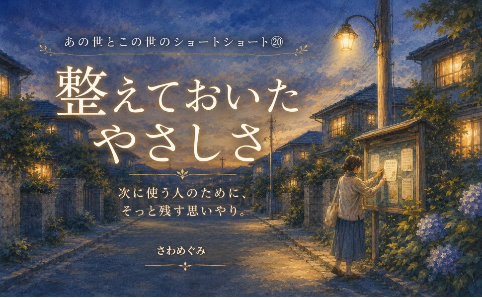 さわめぐみ(Jodie)@ショートショート作家|Kindle作家 tweet media