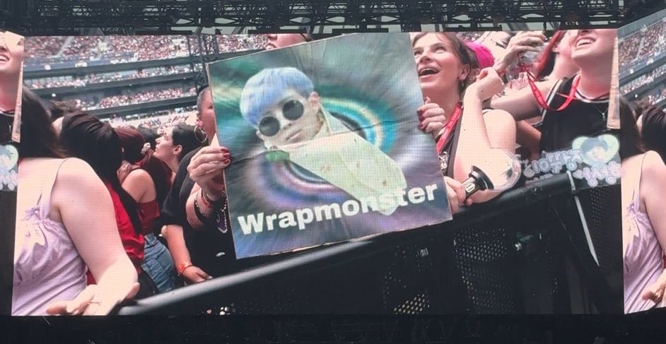NS0793's tweet photo. The WRAPMONSTER poster had absolutely no business being that funny. I am still wheezing randomly thinking about it 😂 https://t.co/VJ6s8Fssm1