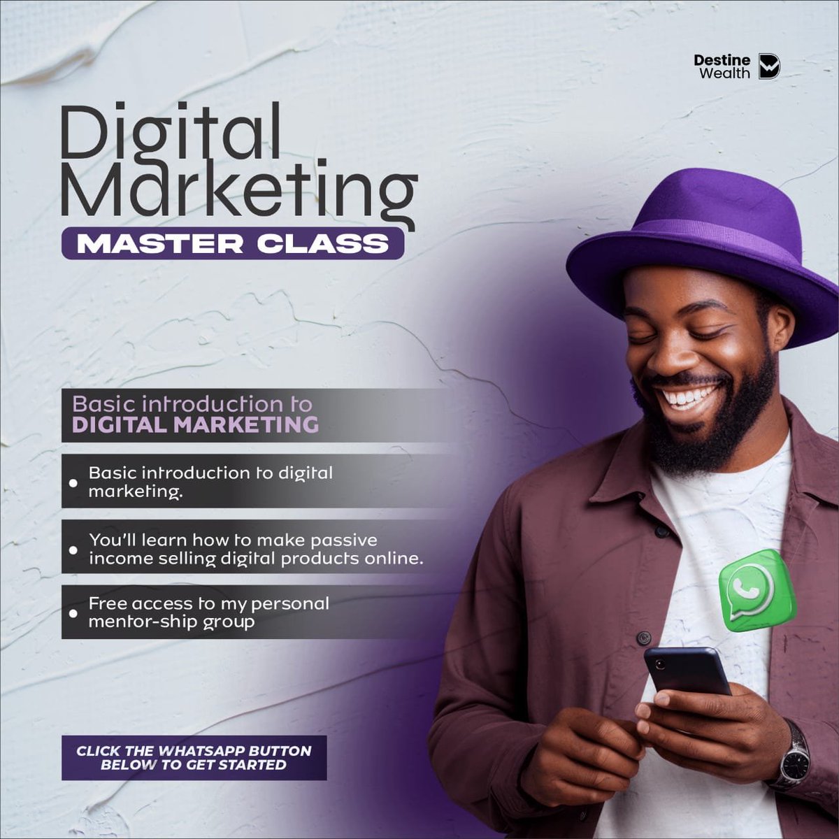 collinsvidzro's tweet photo. The Right Way to start making money online is true digital marketing 

Learn more: https://t.co/kRaAGWgsE8 https://t.co/nYirqJIHCe