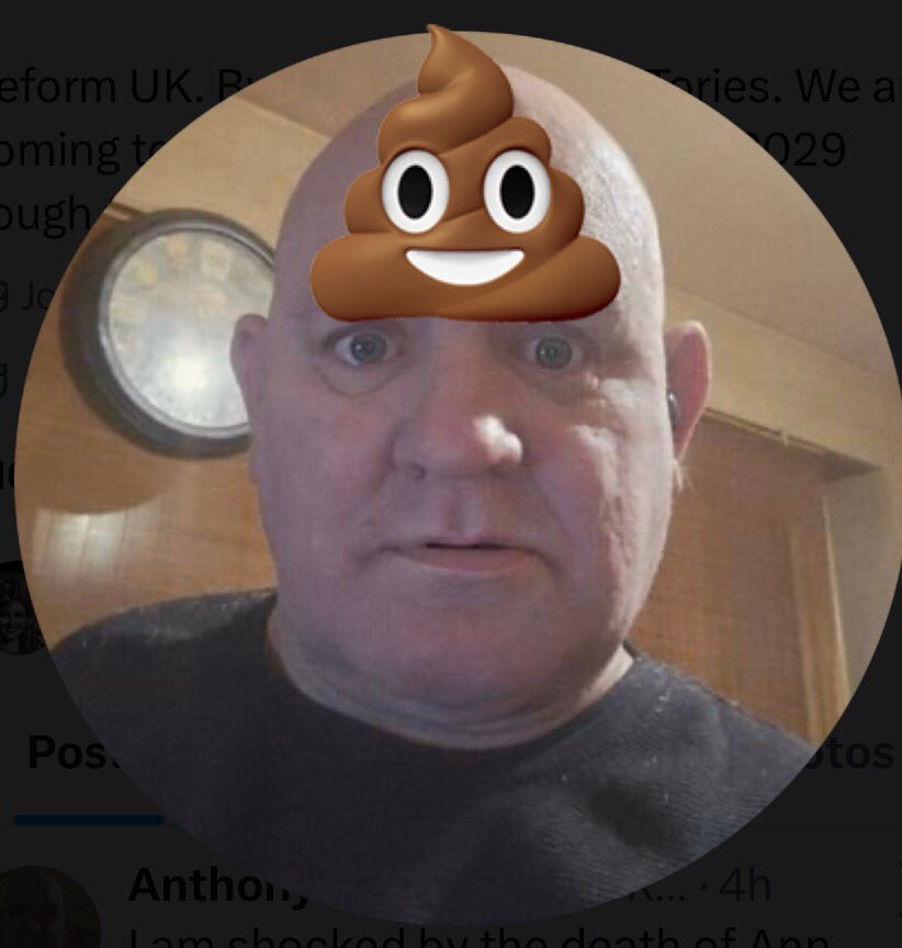 TarquinTabitha's tweet photo. @Reformukin2029 @Huzzah4Harry @KnickerlessNan @LexiBeaChorlton Piss off up your cavernous pile-ridden arsehole you fat thick bald sweaty CUNT https://t.co/euPSUxP2so