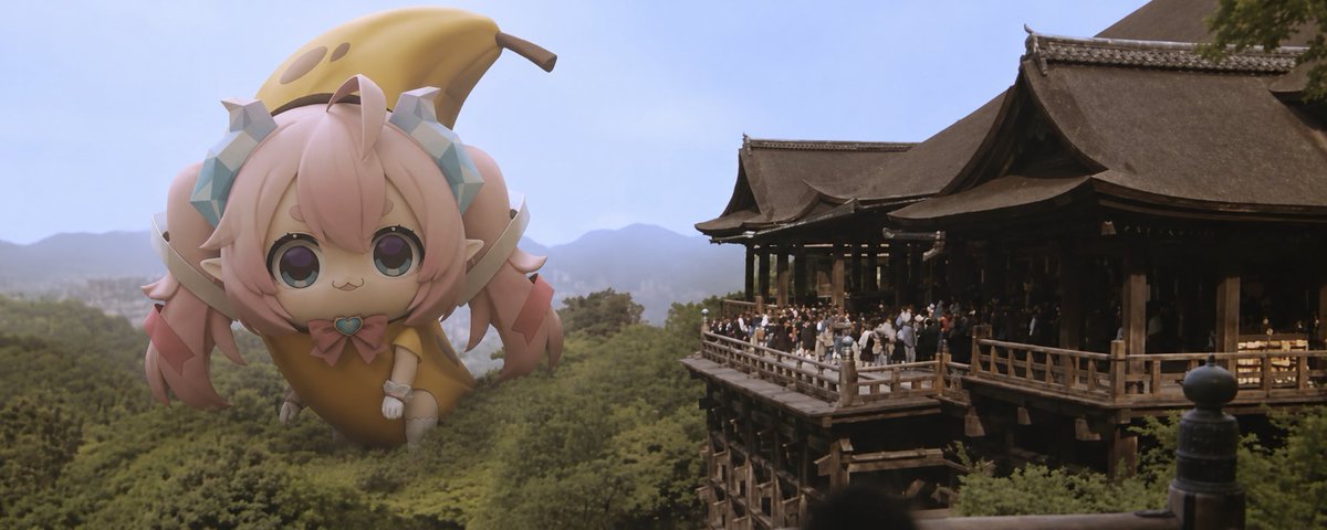 FriarBungay's tweet photo. Japan is going bananas for #chibidoki. #chibmin https://t.co/dQyiVvrhiM