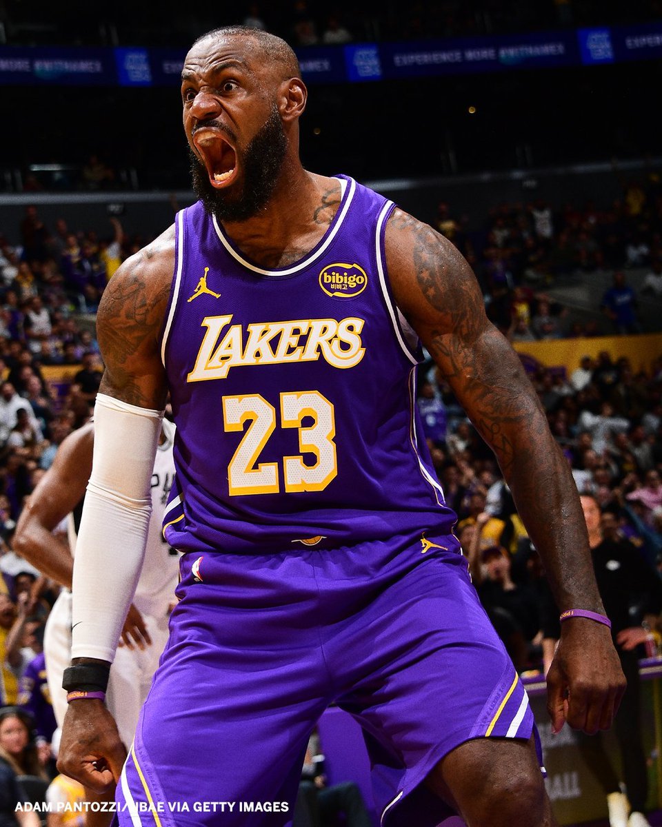 BronMuse's tweet photo. 🚨 BREAKING: LeBron James is still the greatest basketball player of all time 🐐 https://t.co/OmG04u5Qww