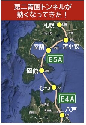yutmomaizly's tweet photo. イケイケどんどん　シリーズ第４弾
【第二青函トンネルが熱い！！】
こーなれば高速のルートを妄想
❶八戸道をむつ方面へ😄
❷函館からの室蘭もトンネルだぁー
　イケイケどんどん😄
コバホークが大富豪さまだったのか
→古くからのフォロワー様向け🤣
#青函トンネル　#八戸　#本田　#函館 https://t.co/cf666hHUJW