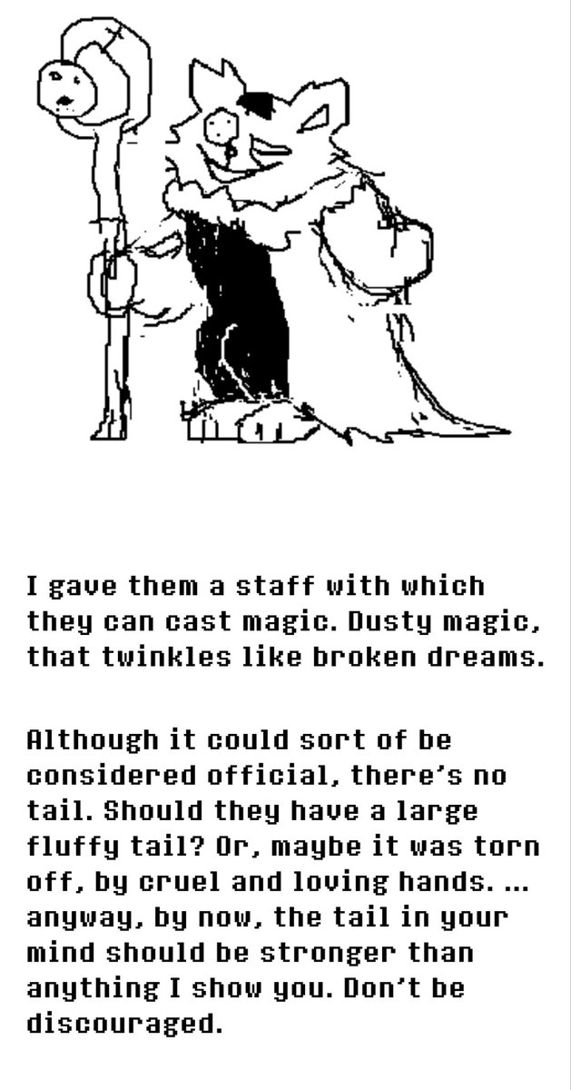 WFatman's tweet photo. “Dusty magic that twinkles like broken dreams” interesting choice of words tricky Tony 

I guess Seam may actually be “the cat” that’s mentioned in the description of the pure crystal since his it’s related to broken dreams. https://t.co/VofJoRfTNW