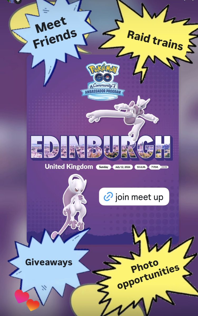 j0beats 💜 IRL Pokémon GO ✈️ Edinburgh tweet media