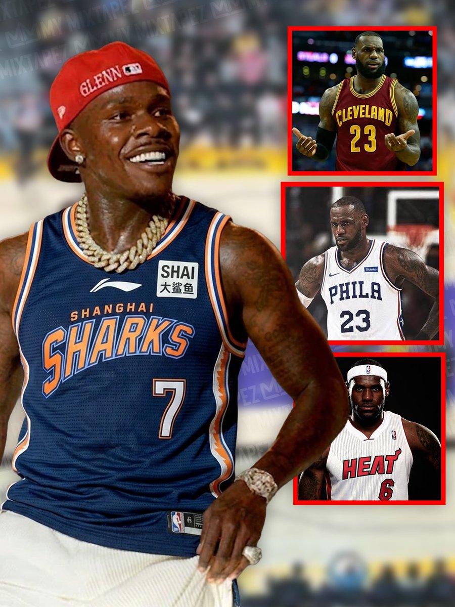 mymixtapez's tweet photo. DaBaby says he's following LeBron James wherever he goes:

"If LeBron plays in Russia, I'm learning Russian." 😂 https://t.co/42ufjAXawc