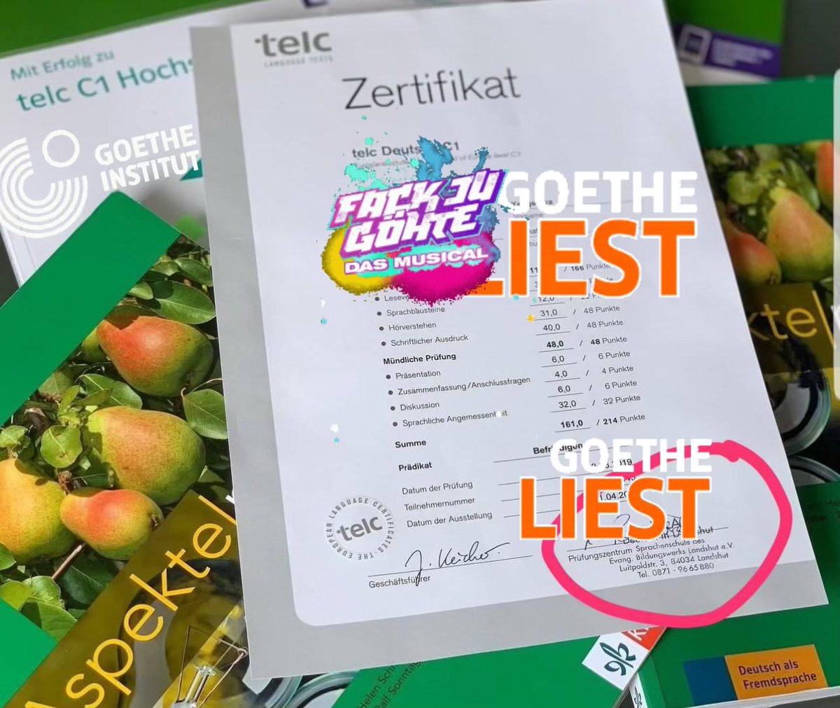 KAMOabr7's tweet photo. Deutsch, die Sprache ist schwierig? Nicht bei uns! 😉 Wir helfen allen, die Probleme mit Deutsch haben. Ob Grammatik oder Aussprache – wir haben die passende Lösung! 🇩🇪 #Goethe #telc https://t.co/cU6RGcdQUm