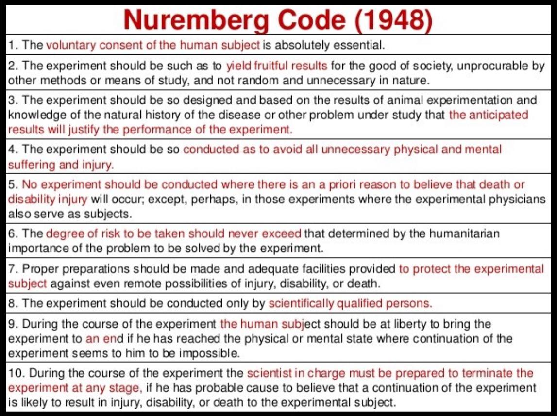 gunteralbert1's tweet photo. @PeterBaars1111 @ern_abart "Misdaden tegen de menselijkheid" zijn er gepleegd.
#NeurenbergCodex is duidelijk over de strafmaat. https://t.co/0SP6pqLNAr