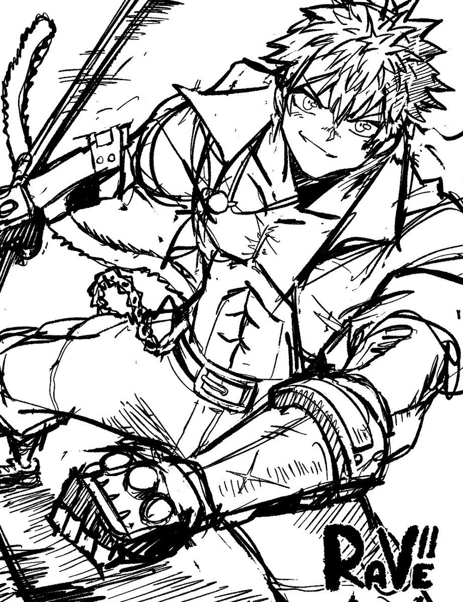 RAVE_VII's tweet photo. Here’s a little Sun Wukong sketch for your timeline

#RWBY #RWBYfanart #FNDM https://t.co/zNeBdbEXDn