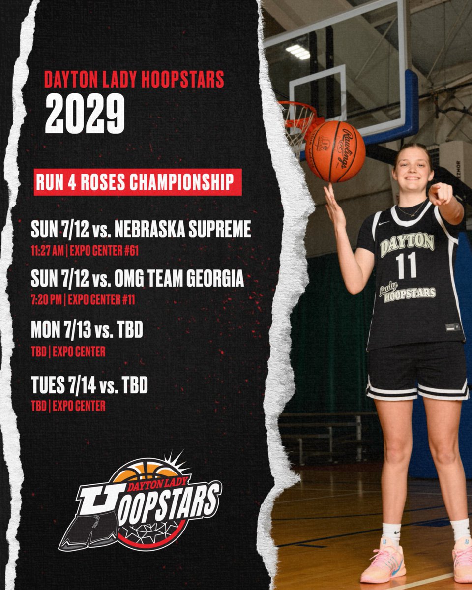 DLHoopstarsHS's tweet photo. Schedules for Run for Roses Championship in Louisville for DLH Premier, DLH Elite, &amp; DLH 2029
@DLHoopstars @DLHoopstarsHS @OhioBasketball
#theshorts #dlhfamily #season41 https://t.co/PLIxEAprhe