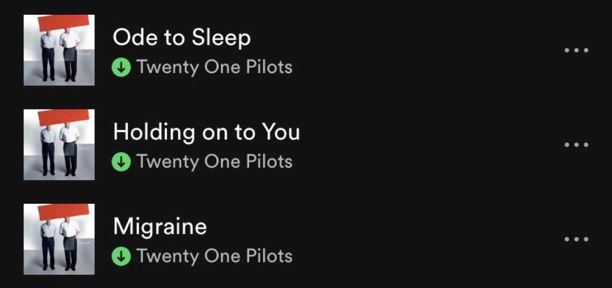 shitpostransfem's tweet photo. one thing about twenty one pilots: they know how to open a damn album https://t.co/3UpM7IZsN6