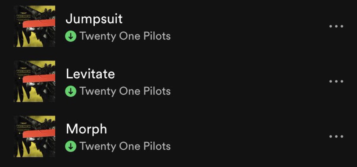 shitpostransfem's tweet photo. one thing about twenty one pilots: they know how to open a damn album https://t.co/3UpM7IZsN6