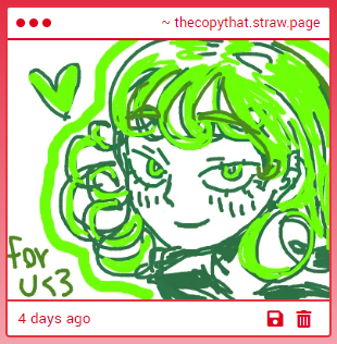 TheCopyThat's tweet photo. Sorry for the delay in seeing this! Tatsumaki looks beautiful! Thank you so much💚😭

https://t.co/tJALqr1gvc https://t.co/74cTw9sP9q