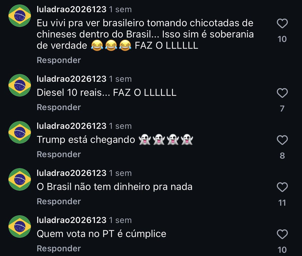 millennium_124's tweet photo. A nikolete mais fraca no post da erika Hilton https://t.co/LkXOoKqQUp