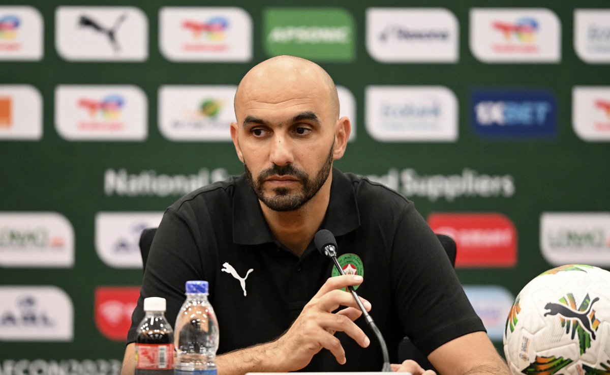 Unpopularfootyx's tweet photo. 🚨🎙️WALID REGRAGUI (MOROCCO EX COACH) ON MOROCCO'S WORLD CUP ELIMINATION:

 🗣️“I won't hide my disappointment.

Watching this team tonight was difficult.

I know what this group is capable of, and I didn't see enough of it.”

“I once coached a Moroccan side that reached the semi-finals and played fearless football against the same opponents.

We competed with the very best and never abandoned our identity.

Tonight, I saw a team struggling to find its structure.”

“When you play a team like France, you have to be brave.

You can't spend ninety minutes reacting.

At some point, you have to make them uncomfortable.”

“What disappointed me most wasn't the result, it was the lack of belief after going behind.

The intensity dropped, the distances between the lines became too big and France punished every mistake.”

“The players gave everything they had, and I respect that.

But at this level, effort alone isn't enough.

You need organisation, courage and clarity in possession.”

“This tournament shouldn't define this generation.

Morocco still has enormous talent, and with the right adjustments they'll be back competing with the world's best.”

“Losing hurts, but these moments should become lessons, not burdens.

The objective now is to learn, rebuild and return stronger.

That's what top football nations do.”