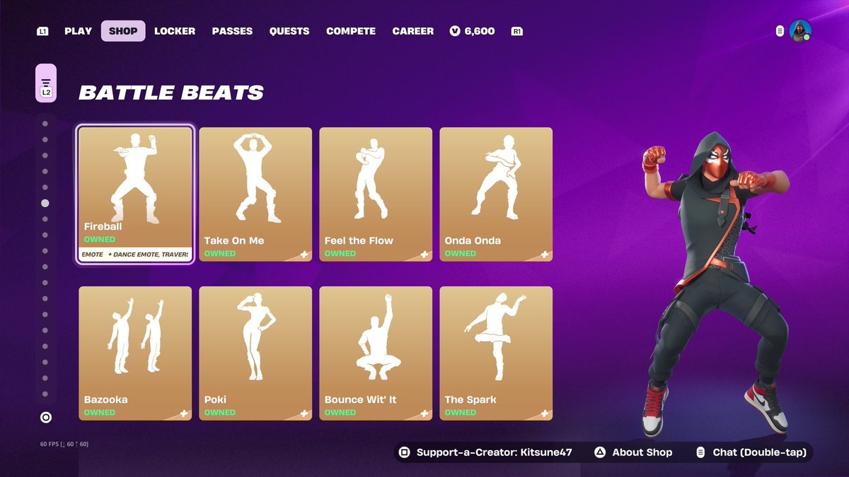 KidLaroiFNShop9's tweet photo. No

But Power rangers and Ash Williams are back

Icon Refresh and the new Kyo pet is out, i know I should highlight the new item first, but i don't give a rats ass about sidekicks, unless its a special case like a short character or pet i like from media https://t.co/fGXCRuEwXU