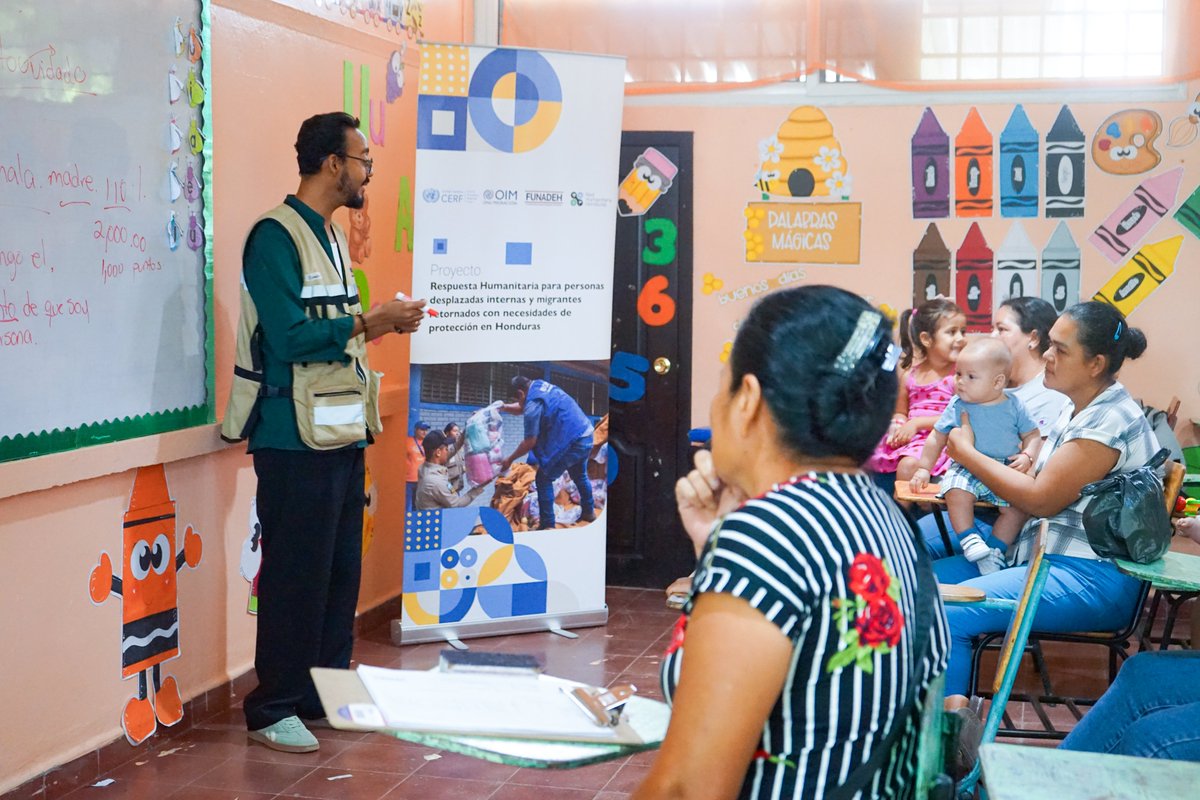 OIMhonduras's tweet photo. Esta iniciativa fue implementada por Fundación Nacional Para el Desarrollo de Honduras y la OIM, con el apoyo del Fondo Central para la Acción en Casos de Emergencia (#CERF). https://t.co/b7YlTqidPI