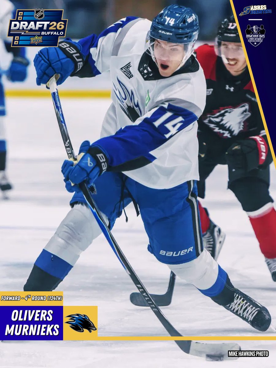 SabresSemantics's tweet photo. ‼️Meet the Buffalo #Sabres first four picks from the recent 2026 #NHLDraft! 🦬⚔️

Round 1, Pick 4 | Daxon Rudolph – RHD

Round 1, Pick 20 | Ilia Morozov – F

Round 4, Pick 124 | Olivers Murnieks – F

Round 5, Pick 156 | Doman Szongoth – F

#LetsGoBuffalo #Sabrehood #NHL https://t.co/pkE30BH1W8