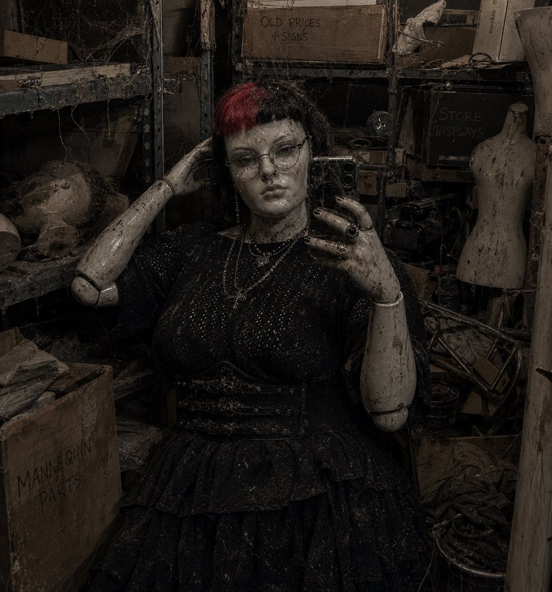 goddess4u26's tweet photo. This gooner paid me to mannequin his findomme… now broken do you have to be to do that.

Never mind…. She’s now locked in storage and forgotten about. Guess that means there’s more betas for me now. 

#wankbattle #findom #findomme #femdom #mannequin #catfish https://t.co/MdJ6FXoMkZ