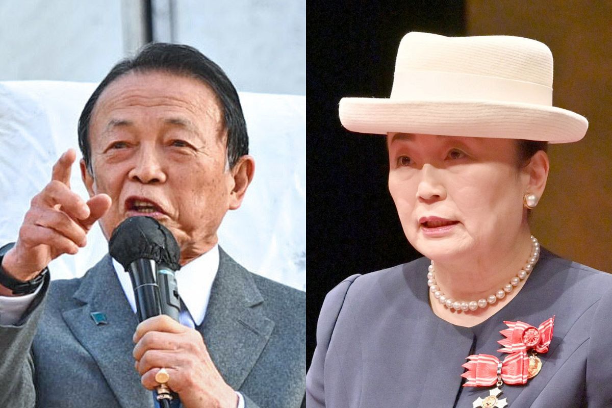 pepper6t's tweet photo. @asahi 男系男子の養子、自民党麻生太郎氏の妹も対象に。

麻生太郎は必死に何をやってんだろうか。自民党の議員は何故止めないのか。利益相反ど真ん中だよね。黙って従って、自民党はみんな、頭おかしいんじゃないの。麻生の私利私欲に付き合った国賊として未来に名前が残るんだよ。恥ずかしくないのかな。 https://t.co/p2AS9plZV8