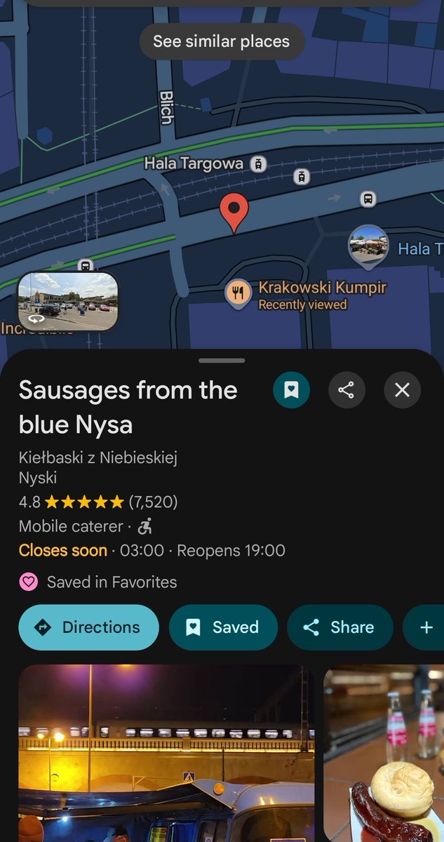 JB97075324's tweet photo. @capaled Best sausages in Krakow if you have time. East of the city center. I'm definitely jealous. Krakow is a gem. https://t.co/lXf2BxRKax