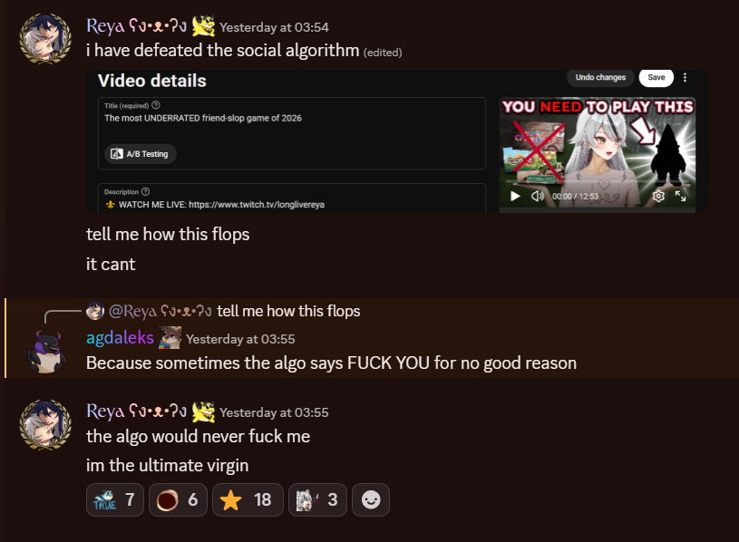 LongLiveReya's tweet photo. Big Social Media doesn't want you to know about this one simple trick https://t.co/YZG2FeO9WI