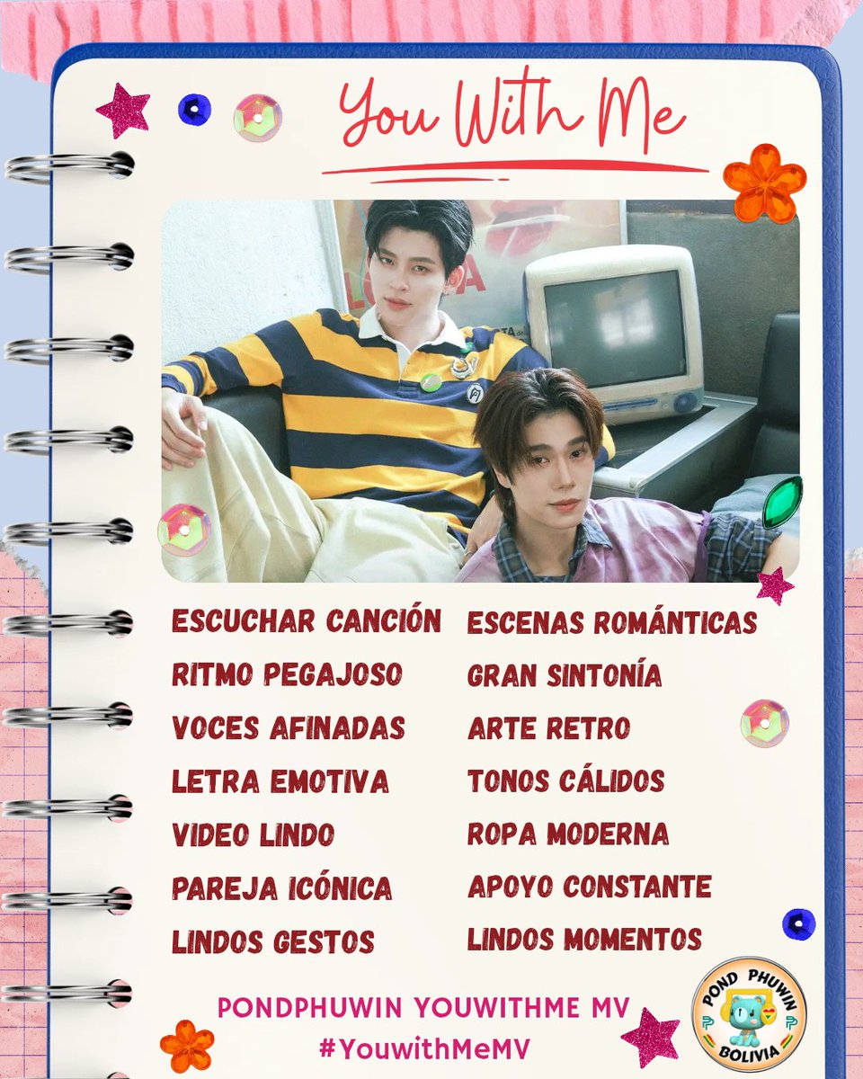 PPfcBolivia's tweet photo. Hi Narawins 
Digan nos que palabras describen para ustedes el MV de You With Me de PondPhuwin 

PONDPHUWIN YOUWITHME MV
#YouwithMeMV https://t.co/QoxsUp9GeZ