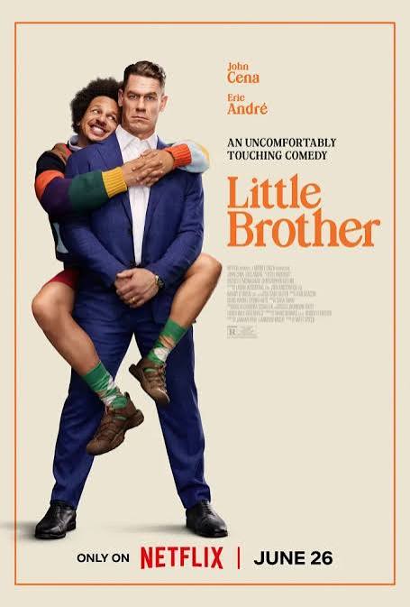 FilmReviews280's tweet photo. Don’t expect much from Netflix comedy LittleBrother &amp;u won’t b disappointed. Tale of realtor w/work&amp;fam stresses who’s unexpectedly reunited w/struggling man, his former charity BigBrother, stars JohnCena. In 102m, it grew on me from firm no 2 low side of okay, 4 straight2stream. https://t.co/0pqHFaw4Ib