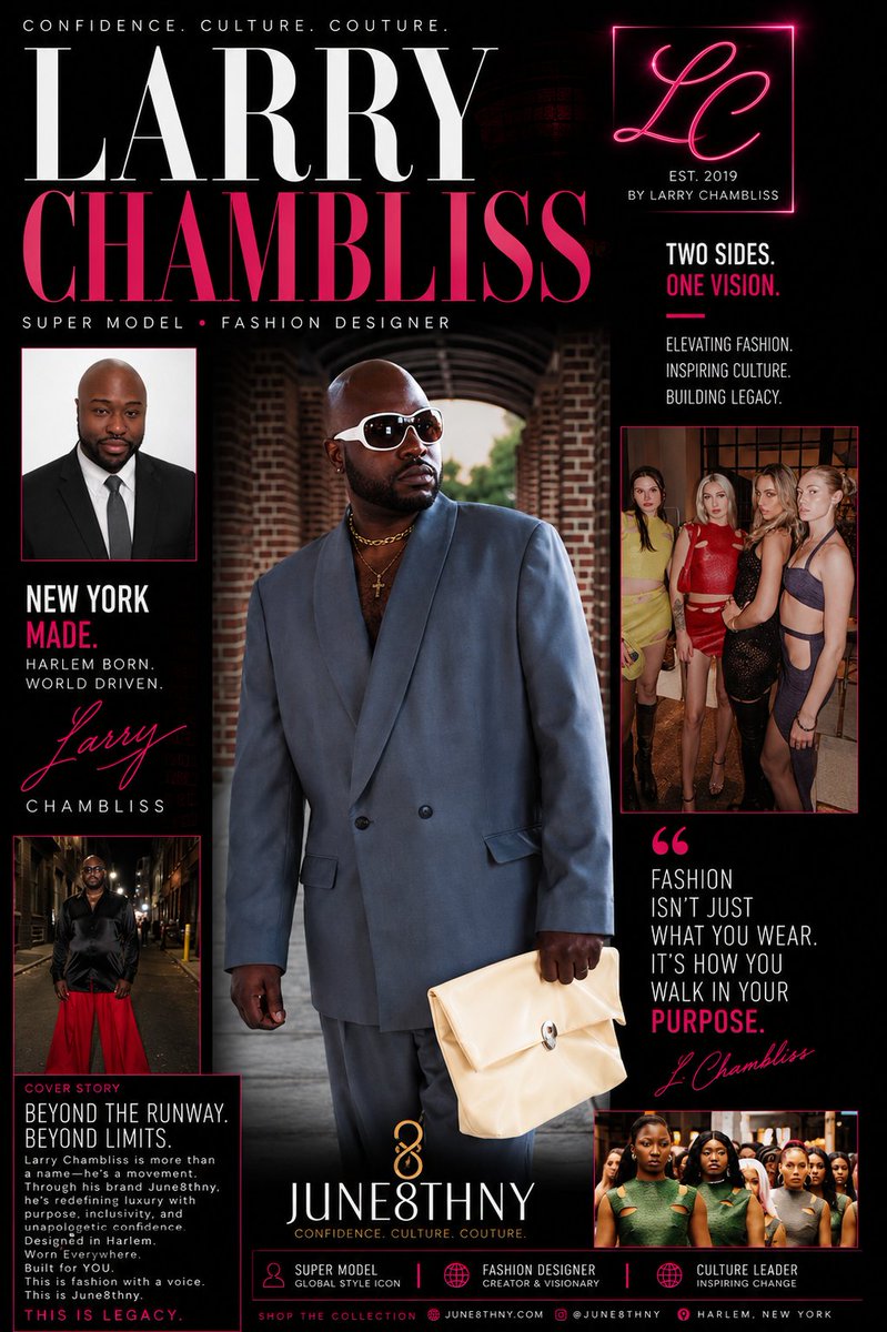 DjbigstewAvax's tweet photo. Sept 3rd Fashion Designer  Larry Chambliss will Be Showcasing his JUNE8THNY  BRAND@ NFT NYC Beef Stew Radio Event #NFTNYC @NFTNYC
#Comedy #NYCNightlife #NFTCommunity #Blockchain
#MadeByApes https://t.co/EFNf7VnlMf