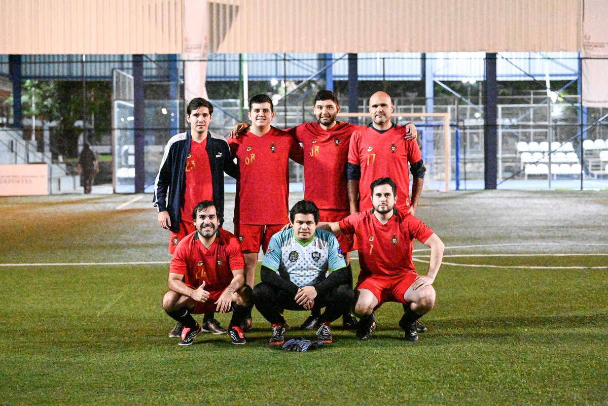 sndpy's tweet photo. #SNDGuaraníme🏛️. Manga ñembosarái oho hese tenonde gotyo⚽

Ko arapópe oñembosarái poapy temimoĩmby ha’evéva rekavo💪🏽

Oñemohu’ãmo ohóvo ñembohovái ojejapóva #ComplejoSND-me🔝

#Ñoa’ãngatuÑanembojoja🤝🏽 https://t.co/zlVhg5aYok