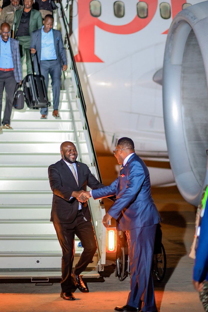 d_ogwang's tweet photo. Today, we received the 6th & final cohort of 219 Ugandans from South Africa, bringing the total successfully evacuated to 1,102. Escorted by Amb. Paul Amoru & Chairman Kibomboli, our people are finally safe.

To our returnees - Welcome home! 🇺🇬 

The mandate of @UgandaMFA is clear - to protect Ugandan interests abroad. Our Diaspora is our supreme interest! As an African proverb says, "The hunter’s home may be small, but it is where he finds peace." Uganda never abandons her own. We did it during COVID19, we have done it now, and we will do it again whenever our people are in distress. 

This historic operation, the largest airlifting evacuation in our nation's history, shows Gov't commitment to our people. We are investing in your reintegration & skilling at NALI, Kyankwanzi, to leverage your talents for our economy.

Thank you H.E @KagutaMuseveni, CDF Gen. @mkainerugaba, Rt. Hon. PM @OPMUganda , and all MDAs for the seamless coordination.

For God and My Country! 🇺🇬 

#diaspora
#XenophobiaSouthAfrica #UPDF