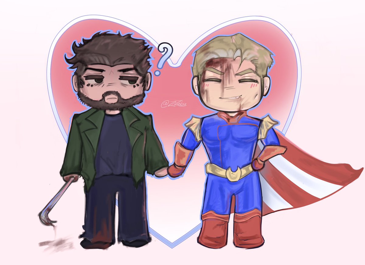 ziZabuk's tweet photo. #Butchlander #theBoys 
Art for my friend (I'm in slavery...) https://t.co/9qax0Wy1c6