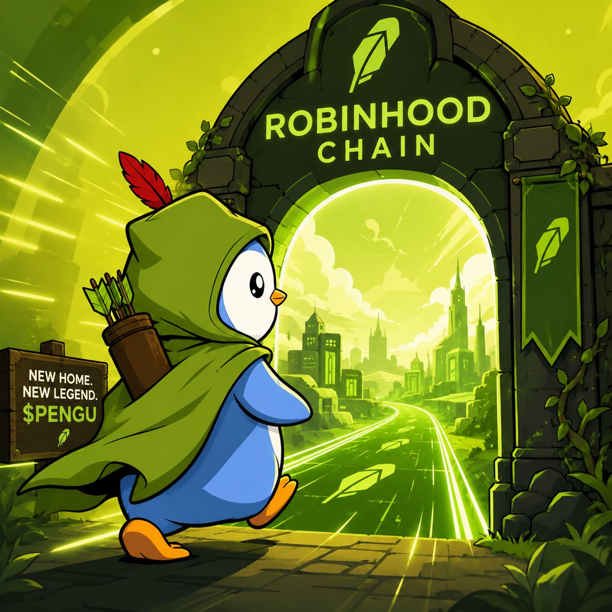 Hooded Pengu tweet media