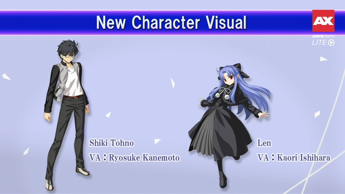 Furious_blog's tweet photo. 【メルティブラッド】

シリーズ最新作「MELTY BLOOD: TWI-LUMINA」の"最新情報"が今夜…。(真の最新情報は来月開催のFGOフェスで行われる可能性あり)

TYPE-MOON TIMES Mini

▼配信開始日時
・2026年7月10日(金)20:00～

▼動画URL(YouTubeプレミア公開)
( https://t.co/JGe7HFVzvT )

▼内容
・TYPE-MOONの家庭用ゲーム情報はじめ、さまざまなコンテンツをご紹介する情報配信番組『TYPE-MOON TIMES』！今回は番外編『TYPE-MOON TIMES Mini』として『MELTY BLOOD: TWI-LUMINA』の最新情報をお届けします。先日開催されたAnime Expo 2026での最新情報(遠野志貴とレンのキャラクタービジュアルと声優情報)を、あらためて振り返り！

▼出演
・MC:金本涼輔(遠野志貴役)
・コメント出演:石原夏織(レン役)

▼ゲーム情報
・タイトル：MELTY BLOOD: TWI-LUMINA(メルティブラッド：トワイルミナ)
・原作：奈須きのこ/TYPE-MOON
・開発：フランスパン
・ジャンル：2D対戦格闘
・対応プラットフォーム：PS5、PS4、Switch2、Switch、XboxOne、Steam
・プレイ人数：1～2人(オンライン対応)
・発売時期：2027年初頭
・対応言語：日本語、英語、中国語(繁体字・簡体字)、韓国語、スペイン語、フランス語、ポルトガル語 ※ボイスは日本語のみとなります
・CERO：審査中
・発売：株式会社アニプレックス
・概要：MELTY BLOOD: TYPE LUMINAがリニューアル。進化したバトルシステムと新たなキャラクターが参戦。夢の中で再び戦いの物語が動き出す。
・ティザーPV
( https://t.co/St5uqonSkP )

▼今後の予定
・「Fate/Grand Order Fes. 2026 カルデア学園祭 ～11th Anniversary～」で最新情報公開
　└2026年8月2日(日)13:50～14:20
　└TYPE-MOON TIMES 出張版 in FGO Fes. 2026
　└内容：TYPE-MOON TIMESがFGO Fes. 2026に出張！「MELTY BLOOD: TWI-LUMINA」最新情報をお届けします。
　└出演：金本涼輔、芹沢鴨音(フランスパン/開発ディレクター)

▼TWI-LUMINAプレイアブルキャラ
・遠野志貴(CV:金本涼輔)
・レン(CV:石原夏織)

▼TYPE LUMINAプレイアブルキャラ(全22体)
＜初期プレイアブル＞
・遠野志貴(CV:金本涼輔)
・アルクェイド(CV:長谷川育美)
・遠野秋葉(CV:下地紫野)
・シエル(CV:本渡楓)
・翡翠(CV:市ノ瀬加那)
・琥珀(CV:桑原由気)
・翡翠＆琥珀(CV:市ノ瀬加那/桑原由気)
・軋間紅摩(CV:濱野大輝)
・有間都古(CV:金元寿子)
・ノエル(CV:茅野愛衣)
・ロア(CV:阿座上洋平)
・ヴローヴ(CV:津田健次郎)
・暴走アルクェイド(CV:長谷川育美)
・セイバー(CV:川澄綾子)
＜DLC(全て無料)＞
・死徒ノエル(CV:茅野愛衣)
・蒼崎青子(CV:戸松遥)
・マーリオゥ(CV:佐倉綾音)
・完全武装シエル(CV:本渡楓)
・ネコアルク(CV:長谷川育美/本渡楓/桑原由気/市ノ瀬加那/下地紫野)
・マシュ(CV:高橋李依)
・牛若丸(CV:早見沙織)
・巌窟王(CV:島﨑信長)

▼公式サイト
・MELTY BLOOD: TWI-LUMINA
( https://t.co/HJ0pMqN9Ys )
・MELTY BLOOD: TYPE LUMINA
( https://t.co/kYnl4A6N2A )
・漫画:MELTY BLOOD: TYPE LUMINA Piece in Paradise
( https://t.co/rF1Zrej6jK )

▼公式X
( https://t.co/wgmbrDntUd )