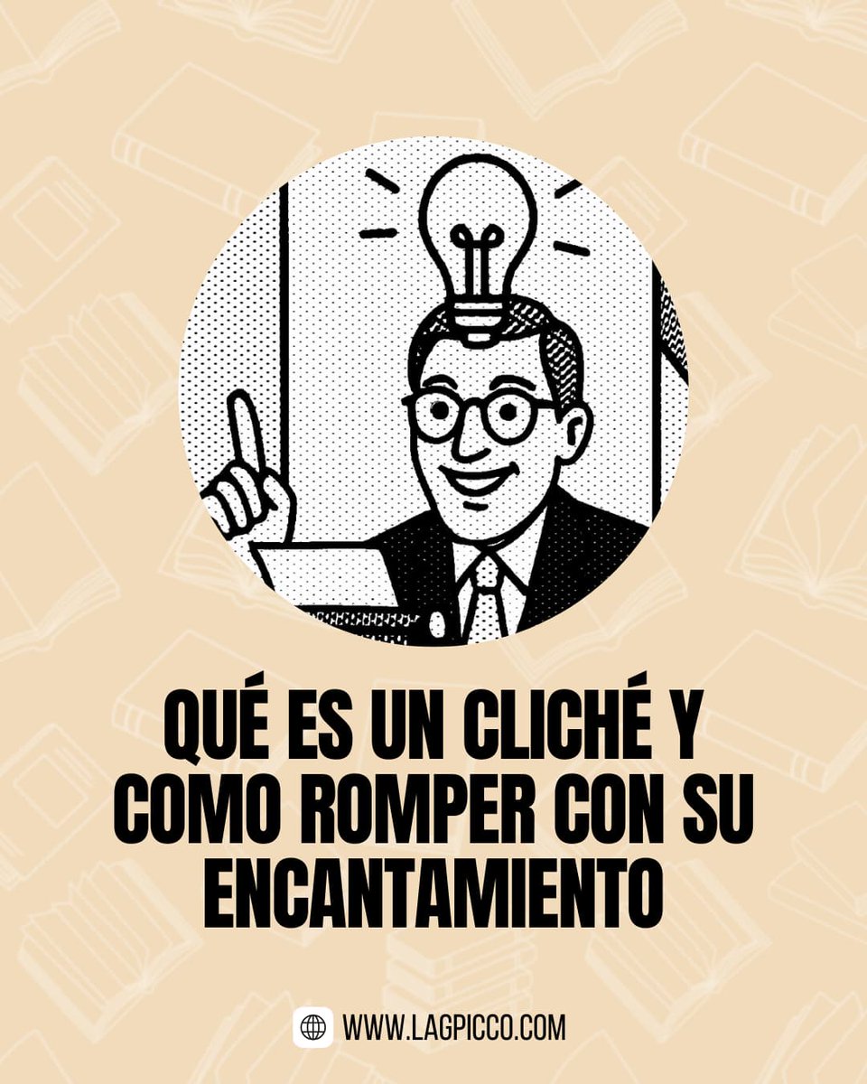 LAGPicco's tweet photo. ¿Alguna vez lees una historia y sientes que “ya estuviste aquí”? Eso suele ser culpa de un cliché
¡Haz clic y descúbre cómo evitarlos!

https://t.co/DBxikDQnh5  

#Libros #Literatura #LAGPicco https://t.co/A8wxof1ROX