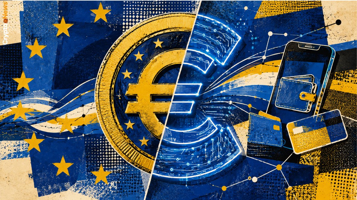 cryptonewsit's tweet photo. Il Parlamento Europeo ha confermato la sua posizione negoziale sull'euro digitale con un voto a Strasburgo. 
Iniziano ora i negoziati con gli Stati membri, verso un lancio pubblico previsto dal 2029.

#DigitalEuro https://t.co/TLmdXJXYD9
