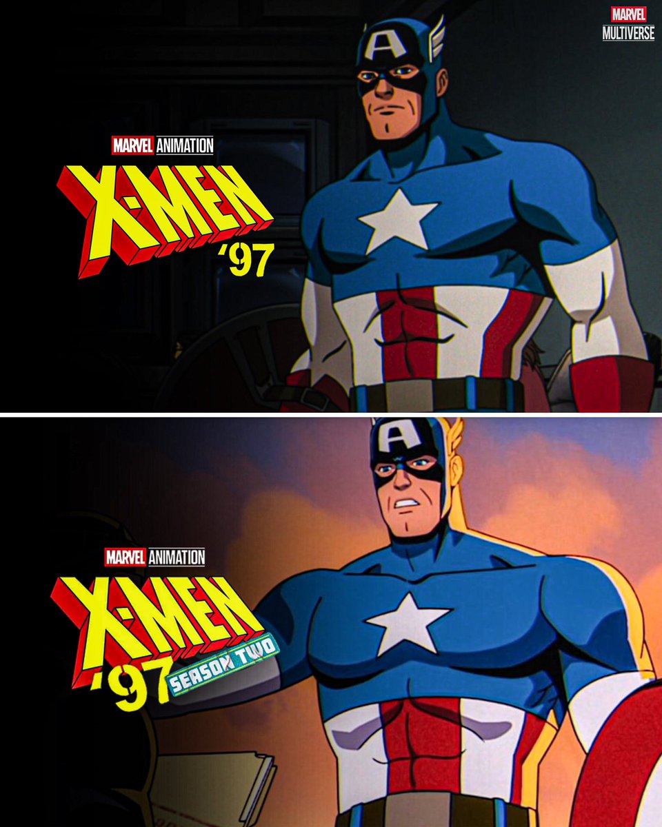 MarvelMultive's tweet photo. Josh Keaton returns as Captain America in ‘X-MEN '97’ Season 2. https://t.co/eQmOHwxj4l