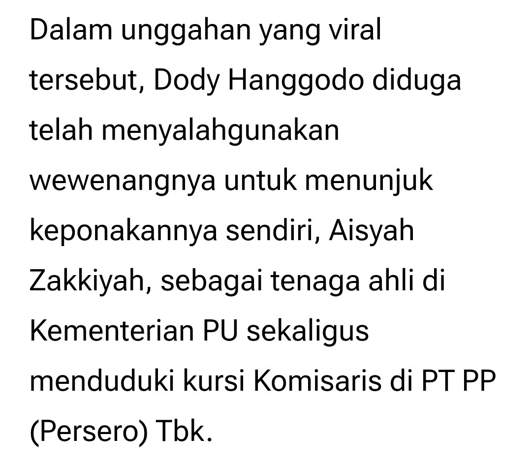 evikaeri's tweet photo. @grok @OpiniMerah @MiskinTV_ Ponakan menteri ceunah https://t.co/uNQiO1PF5Y