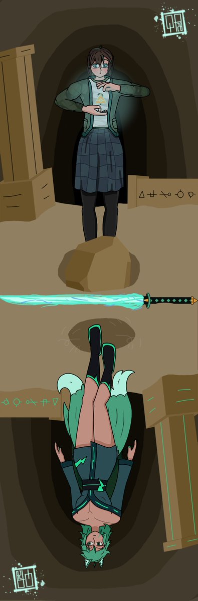 KTAwebcomic's tweet photo. Check out this #artfight attack i did for ElysiumEternal it took me 6 hours of edit time and im pretty happy with how it came out. i had a lot of fun reading all the lore and asking questions about these characters. credit: https://t.co/G5nWq8dPMF

#art #artfight2026 #oc https://t.co/6UixHXRefy