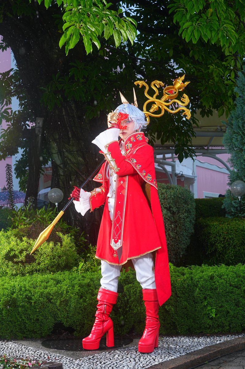 tukimoku_cos's tweet photo. ⚠︎︎cosplay

〖第五人格/IdentityV〗

夜の番人:　イタカ

✼••┈┈••✼••┈┈••✼••

賢者の石

photo〖ぶらつくさん@__buratsuku 〗
 #ラグコス2026  #IdentityVCosplay https://t.co/O5gUDt3rUt