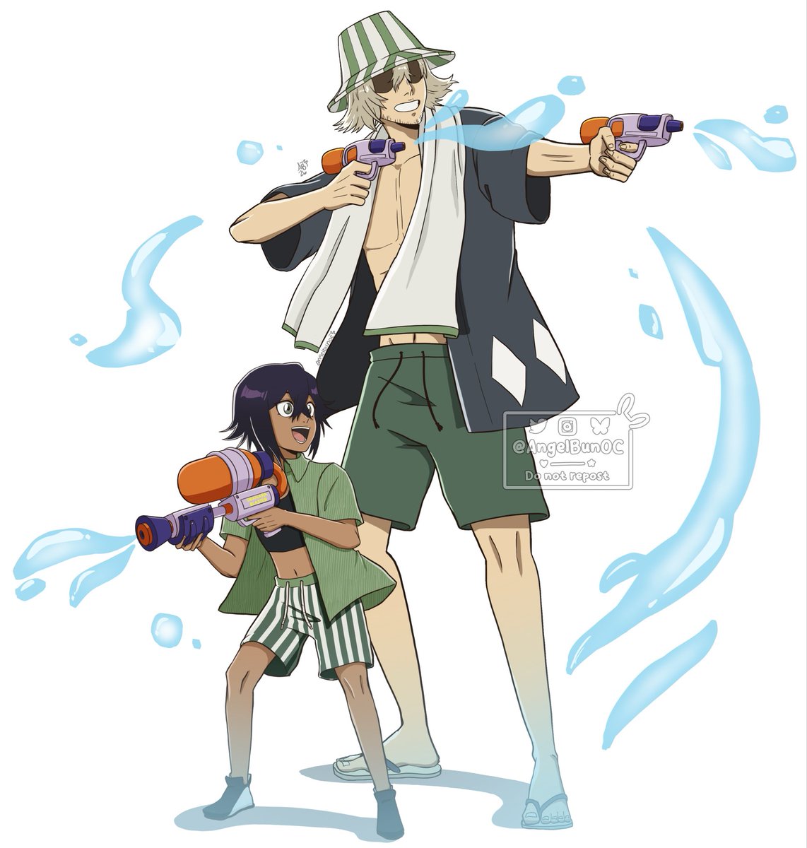 AngelBunOC's tweet photo. Team Urahara Shōten but I guess they will help #TeamHumanWorld if it benefits them💚

#BleachTYWW #BleachOC https://t.co/usDFpZVjoU