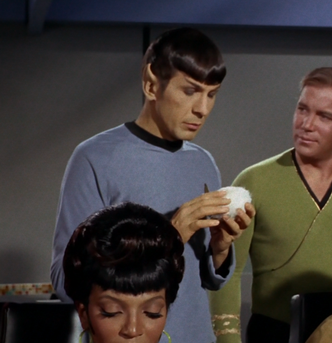 schumisnoopy's tweet photo. spock with tribbles sunday https://t.co/qIqVSGoKqT