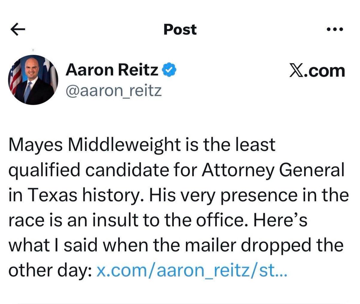 HollonIv's tweet photo. @FamilyProjectTX @aaron_reitz You think he'll be wearing flip-flops to work? We need less ring kissers, and more ass kickers in politics... https://t.co/vXywku1YgT