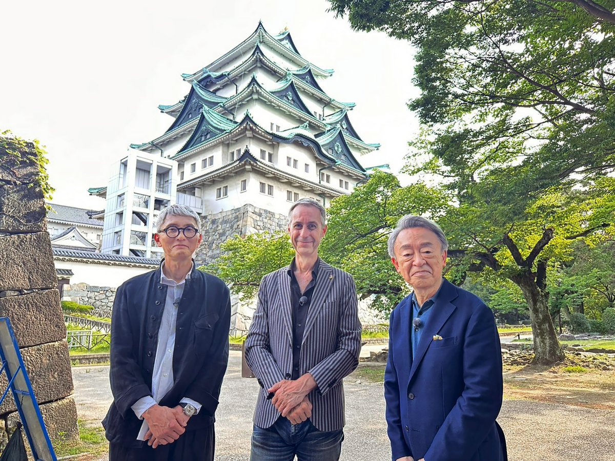 tx_ikegami's tweet photo. 7月14日（火）よる7時～ 
池上彰と歩く謎解き日本地図

◆名古屋城は最強の城！ 徳川家康が20の大名に命じて造らせたという名古屋城。当時の最高技術を使い、鉄壁の守りを誇った最強の城でもある。堀と石垣は6カ月、天守は10ヶ月という超ハイスピード工事だったという。 https://t.co/wyv61dpJE9