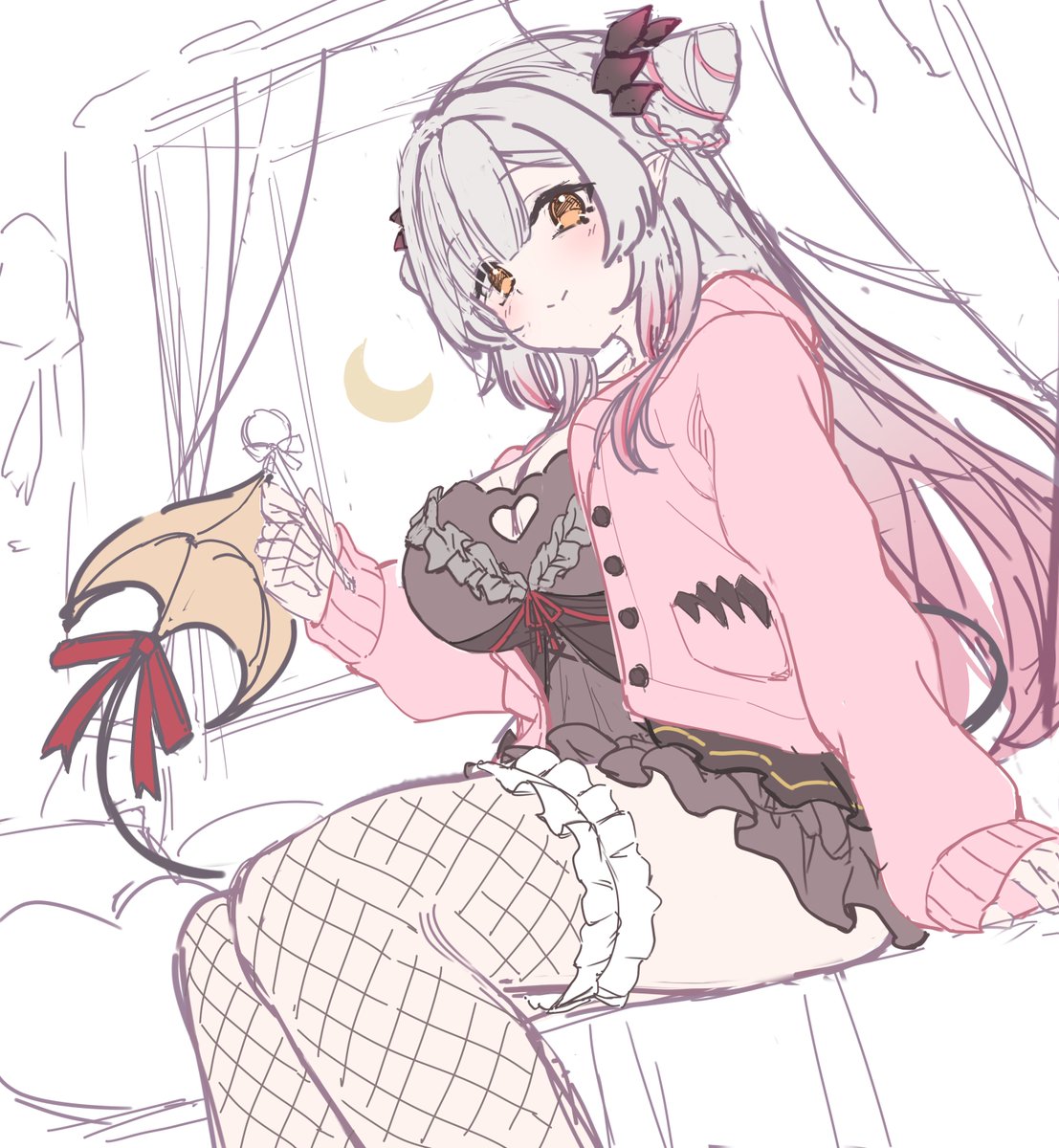 sirona_VRChat's tweet photo. ラフ https://t.co/a4vyy9TJt5
