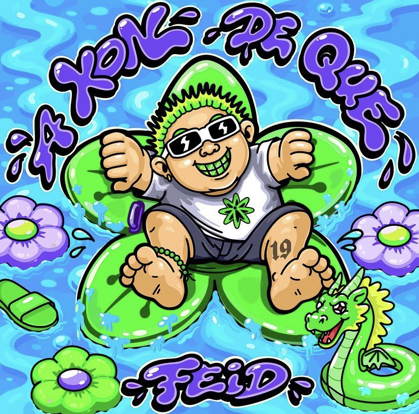 FeidReport's tweet photo. “A XON DE QUE” de Feid ya esta disponible en todas las plataformas digitales! 🌊🏖️💚 https://t.co/89kcLnZdS4