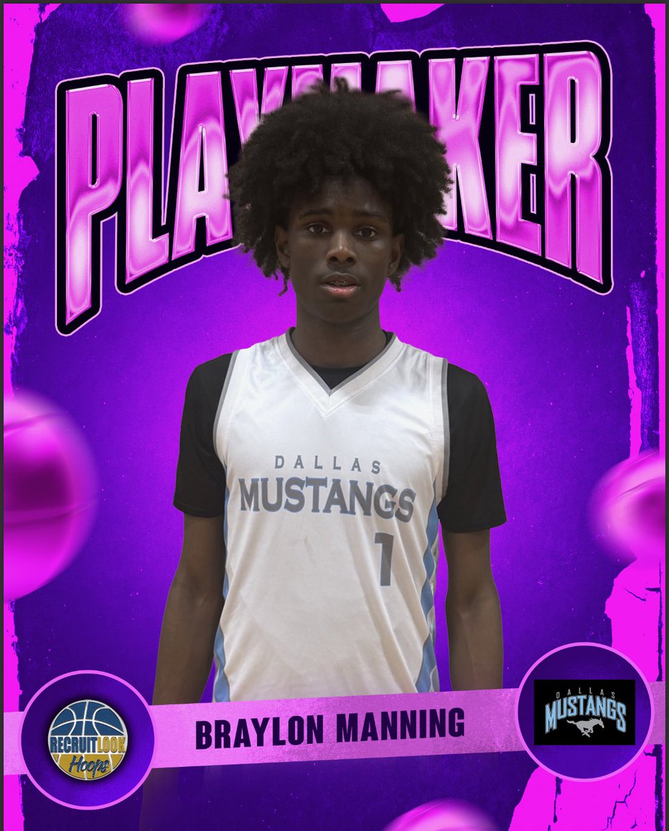 RL_Hoops's tweet photo. 2029 | Braylon Manning | #RLHoops

🏀 High-energy combo who does a little bit of everything on both ends
🏀 Fierce competitor who takes no plays off; stellar facilitator in the halfcourt
🏀 Underrated rebounder at his position
🏀 Demonstrates great leadership; vocal & supportive teammate