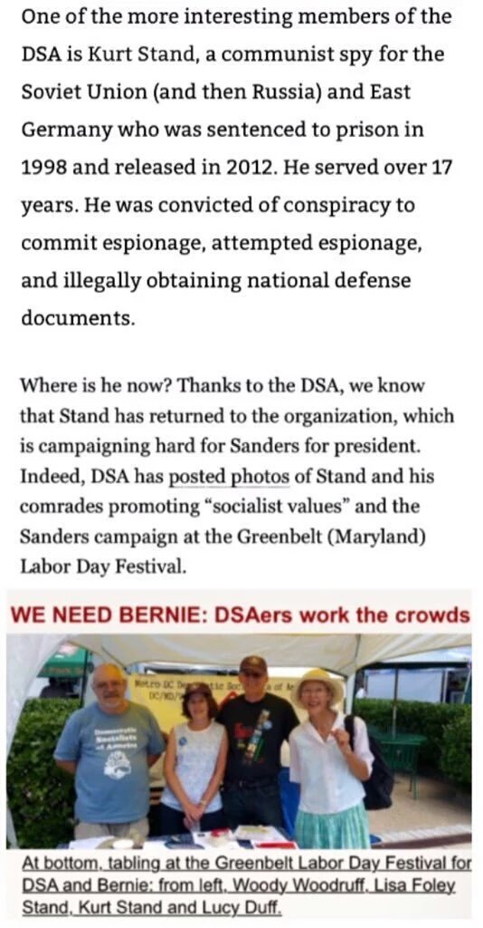 SassyDem's tweet photo. @rachaelmbade @TrinityMustache #PutinPuppet #BernieSanders is a democracy hating #communist. This isn't a new revelation. @TheDemocrats @dnc were DUMB to ever accept him & his #Leftist loon DSA dipshits into our fold. @rachaelmbade @TrinityMustache https://t.co/zA1H7uG2SB
