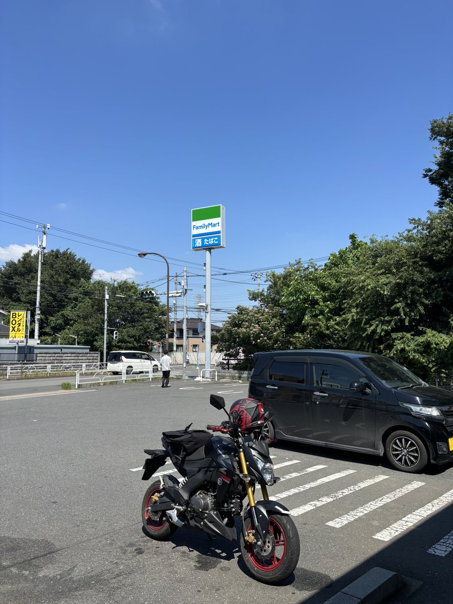 素晴らしいおバイク日和。 仕事じゃなければ完璧な1日の始まり